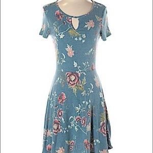 Blue Floral Dress💙